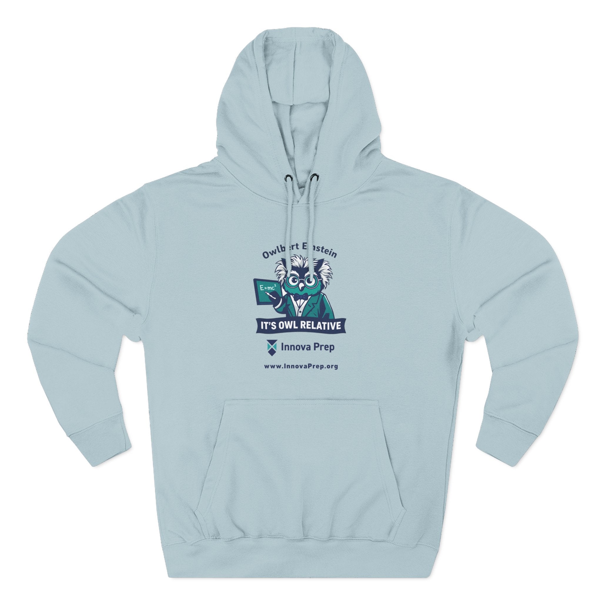 Innova Prep 'It's Owl Relative' Graphic Hoodie - School Spirit Fleece Pullover