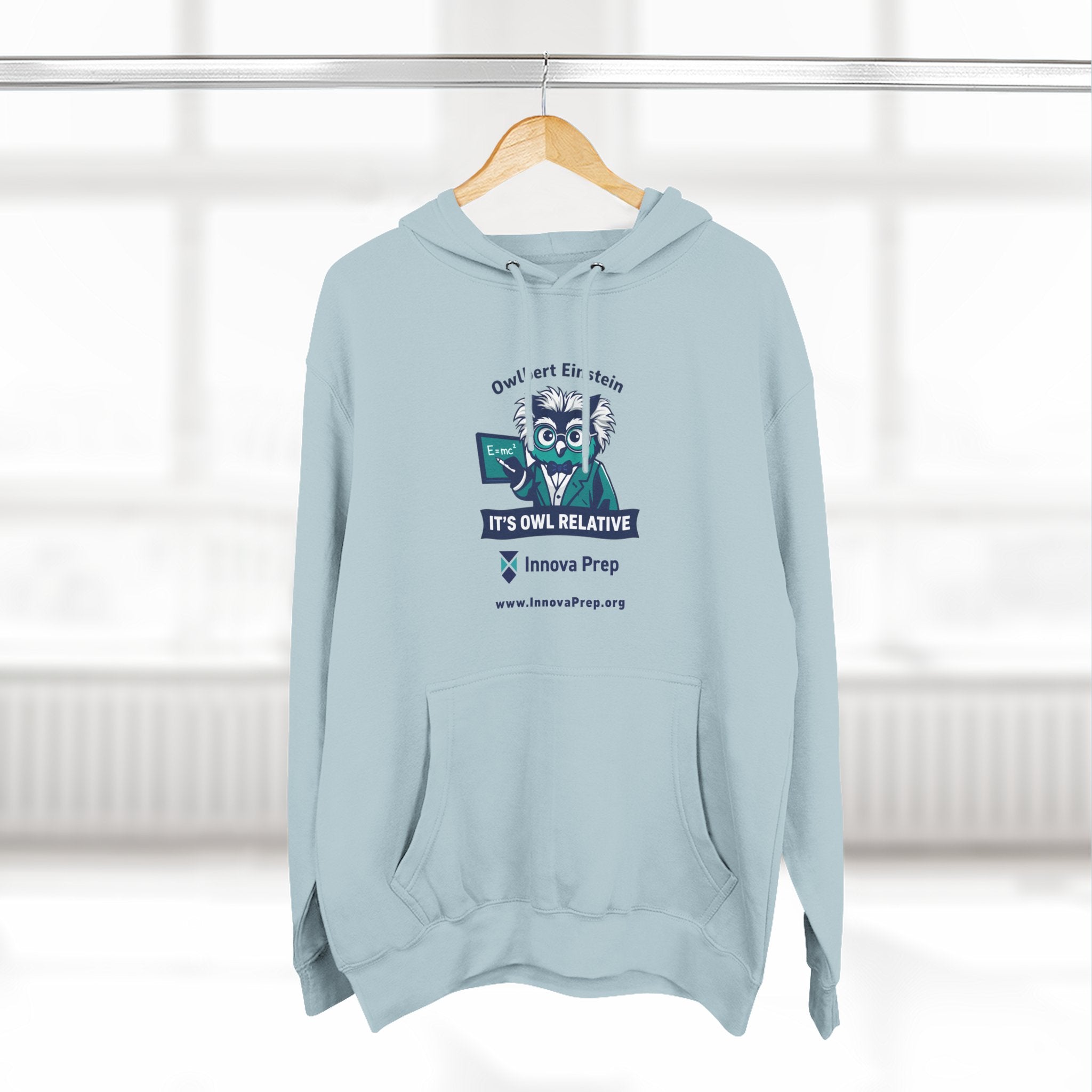 Innova Prep 'It's Owl Relative' Graphic Hoodie - School Spirit Fleece Pullover